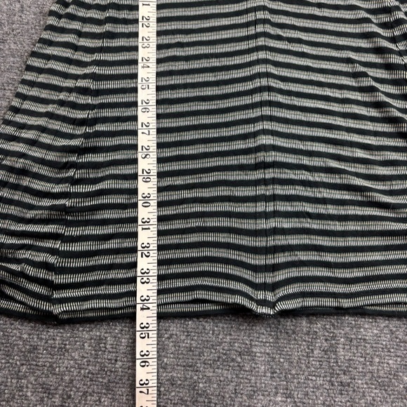 RVCA Women’s Shaw Striped Zip Up Mock Mini Dress Black/White size: XL - Picture 7 of 10